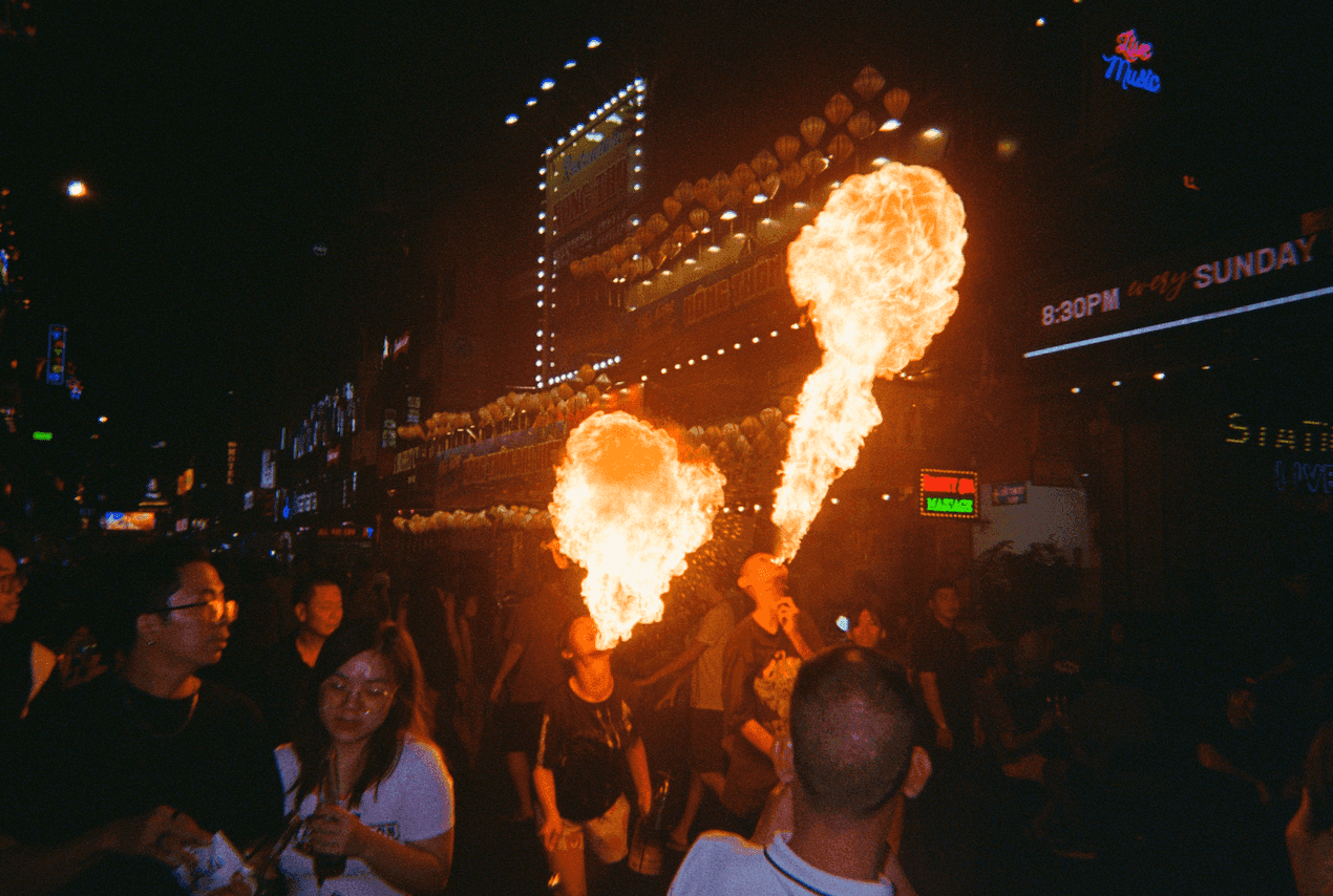 fire breathing in vietnam
