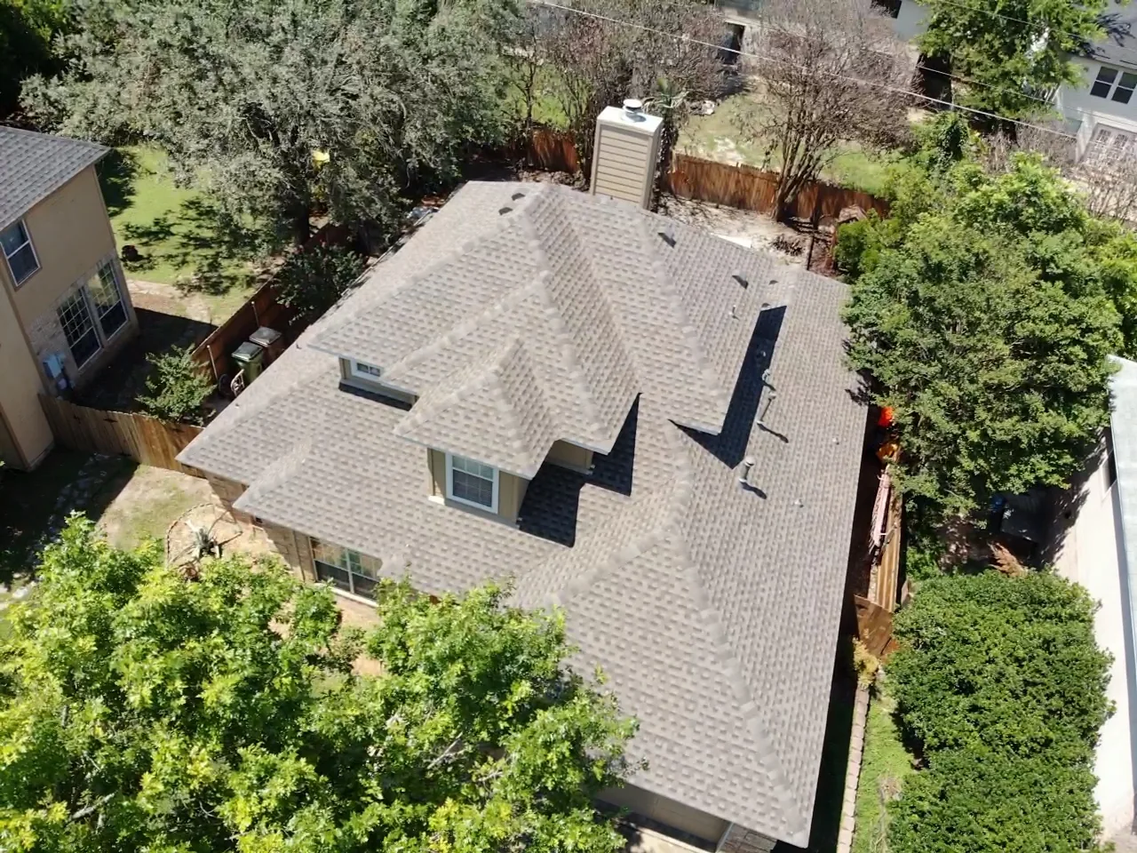Finished: gaf timberline hdz architectural shingles.