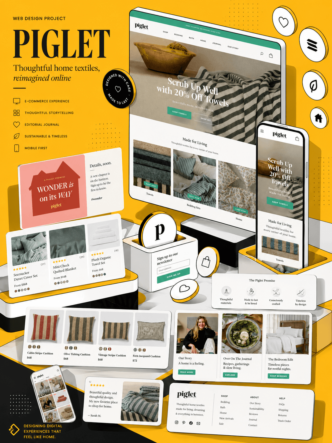 Unlimited Design For Your Startup - Subscription X Framer Template | Brix Templates