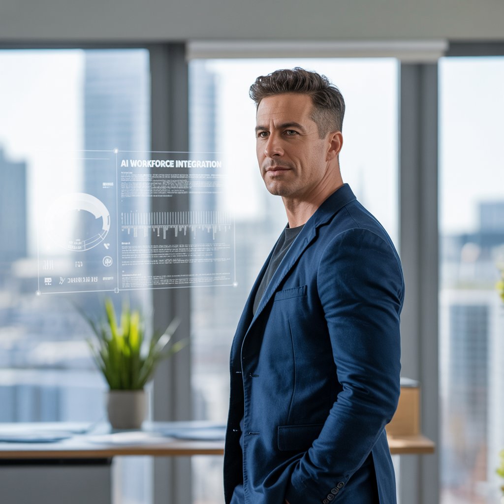 Entrepeneur implementing AI into his business
