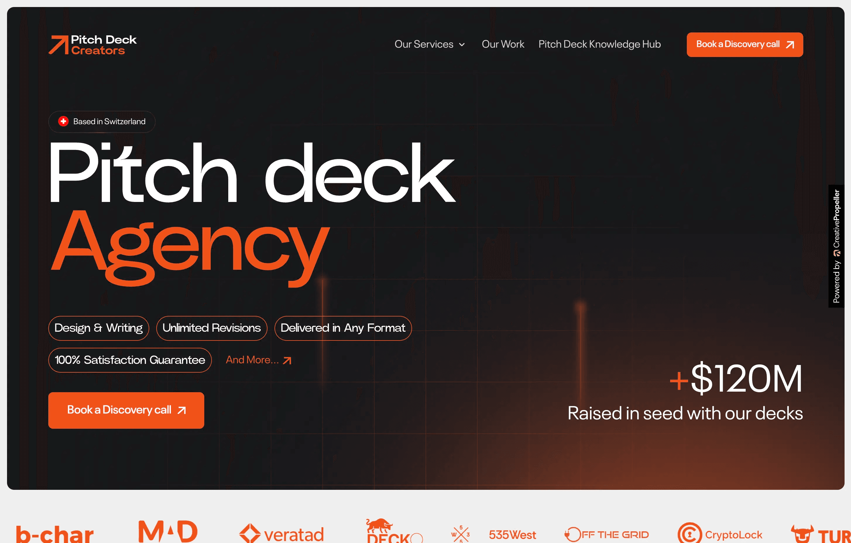 pitchdeckcreators.com - pitch deck design agency