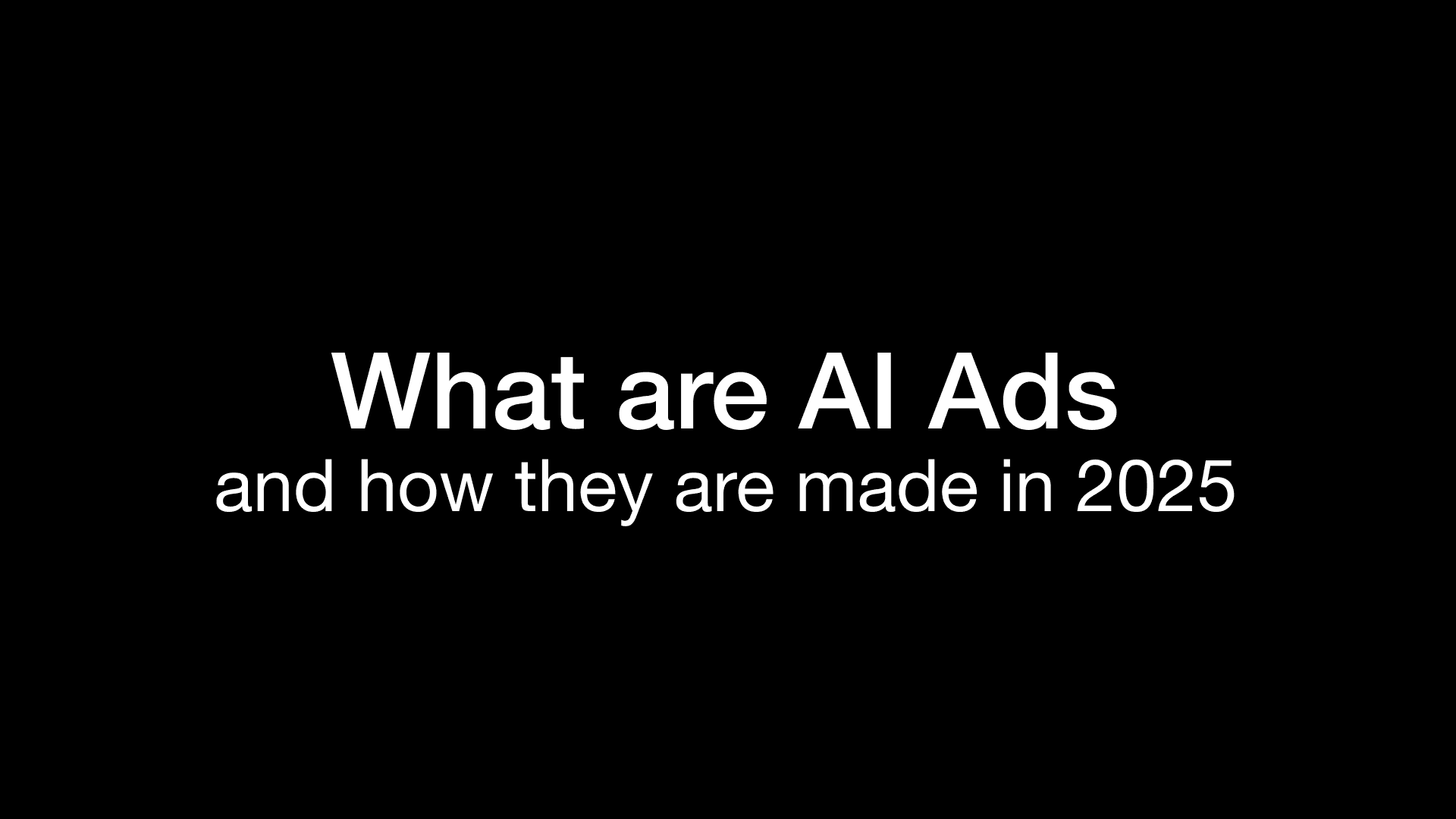 What are AI Ads