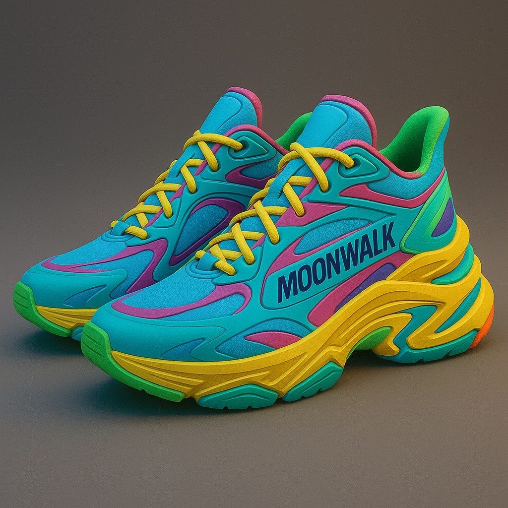 Moonwalk Sneakers Blue