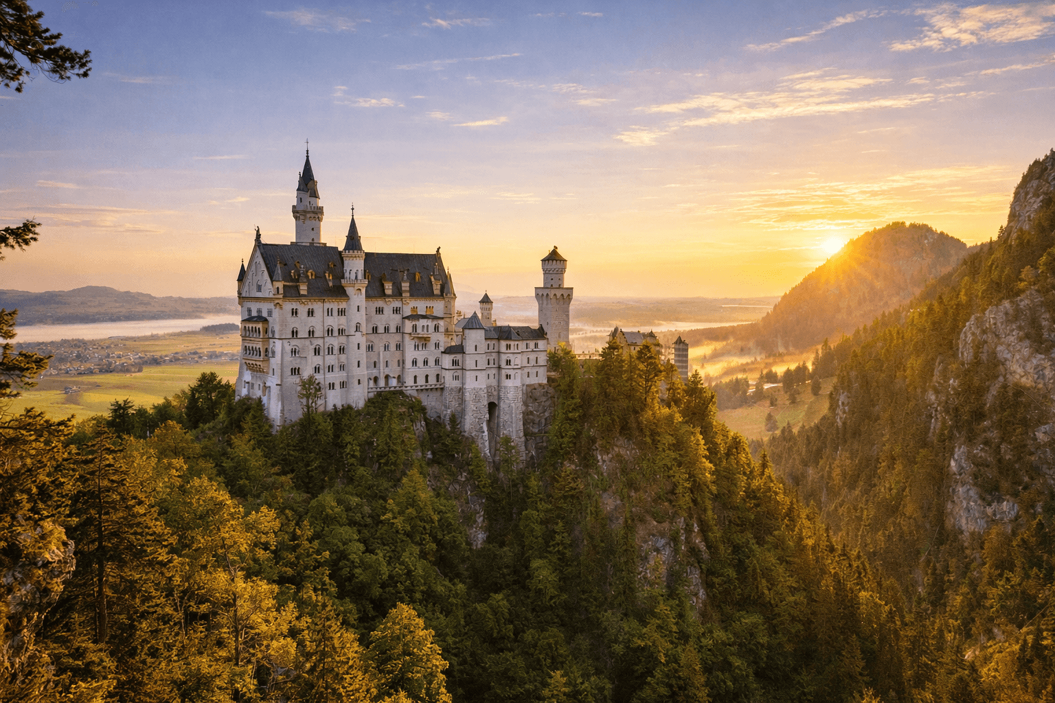 Neuschwanstein Castle in Germany