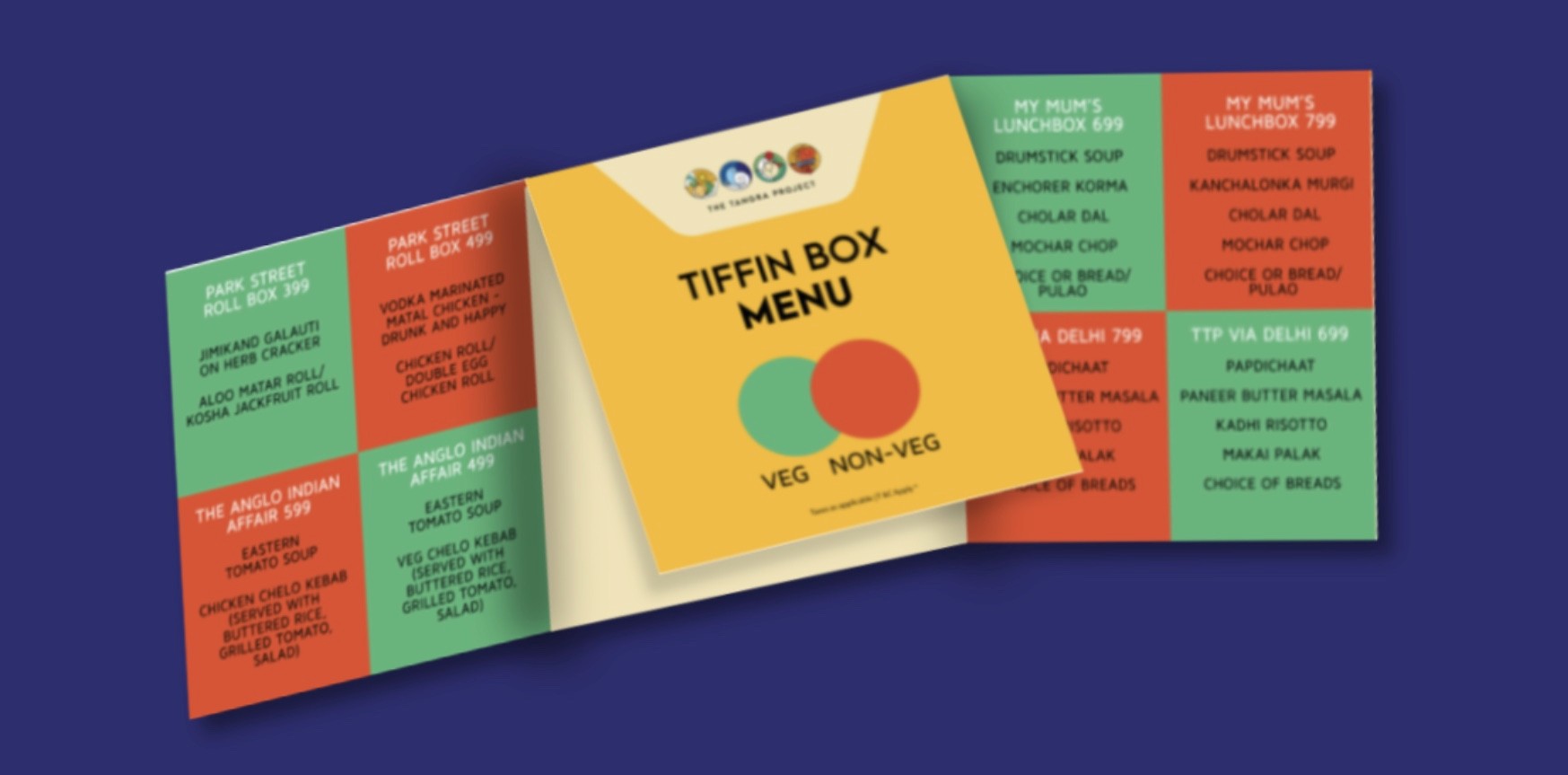 The Tangra Project: Menu Design