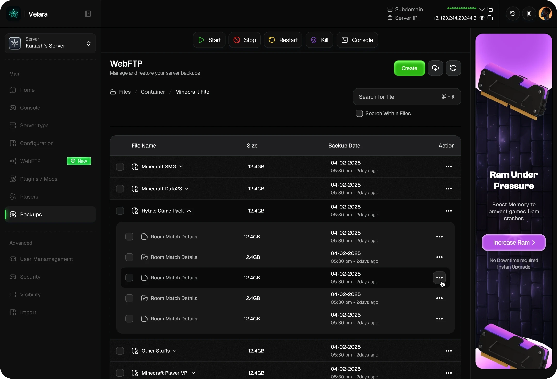 Hero Image Admin Panel