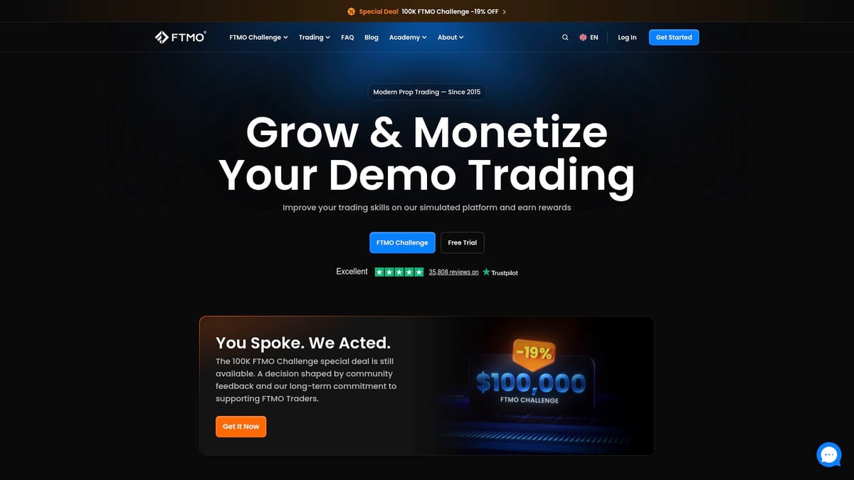 7 Top Options Prop Firm Picks for Ambitious Traders in 2026 - FTMO