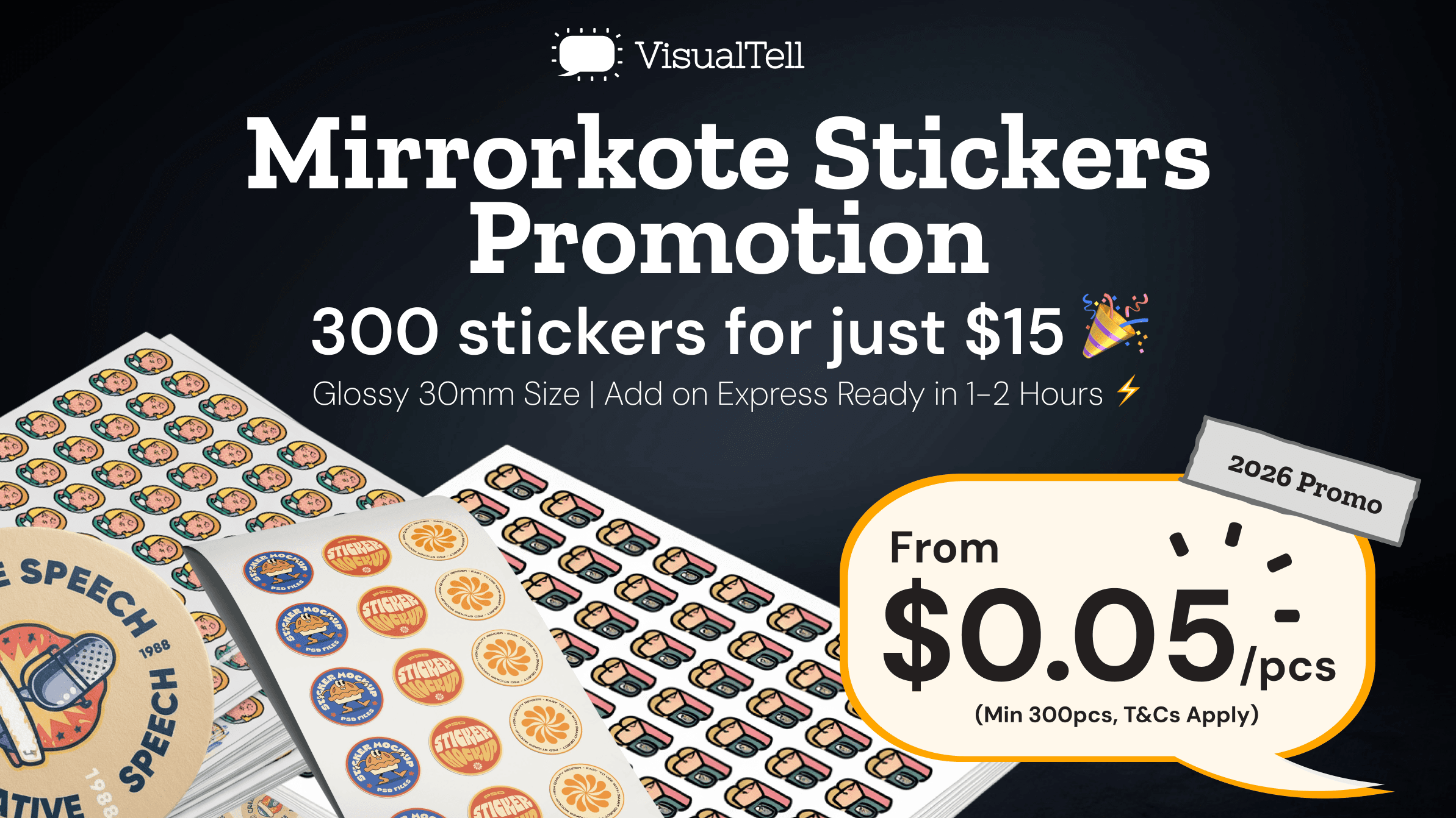 VisualTell PVC Banner (Eyelets)