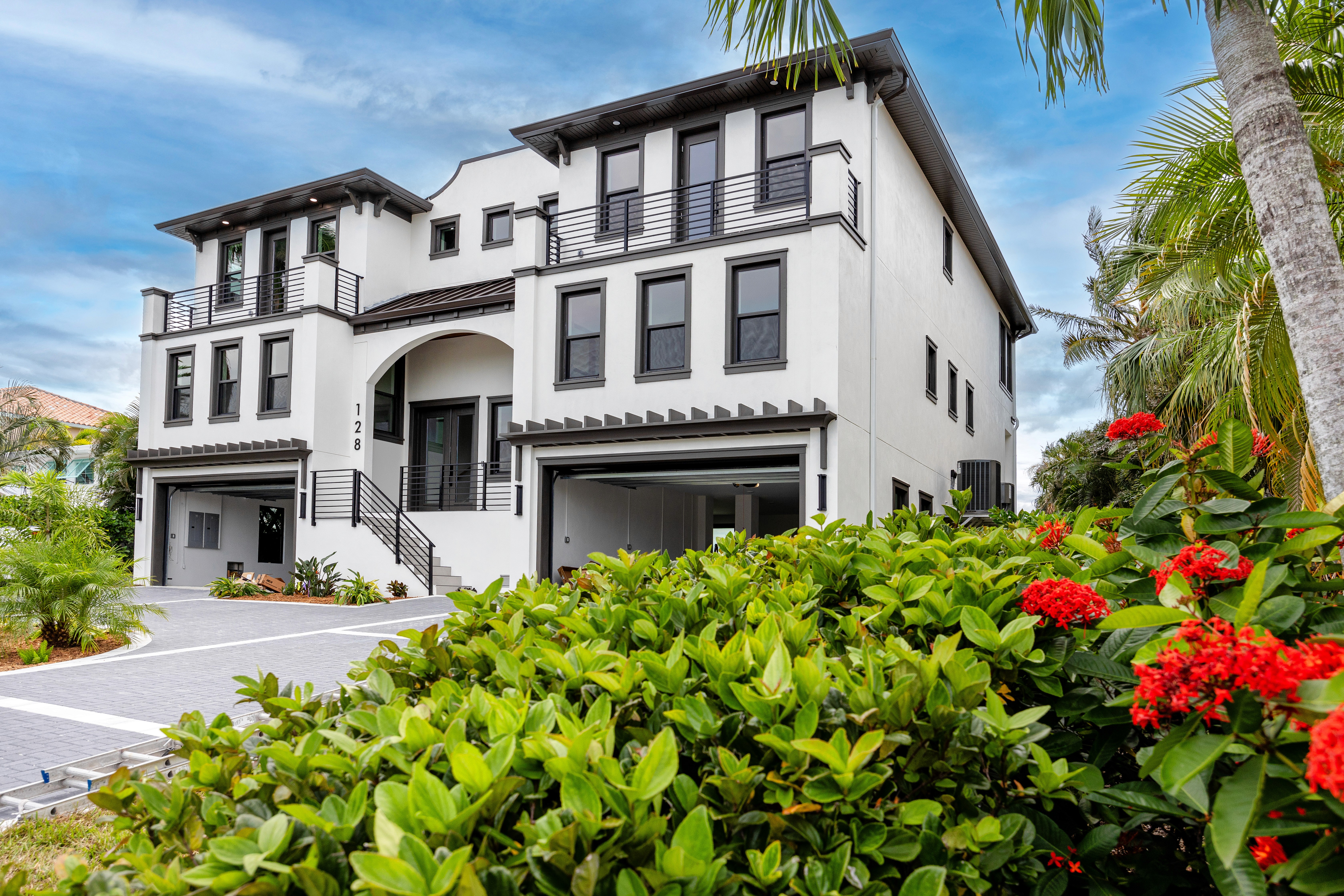 Modern coastal custom home