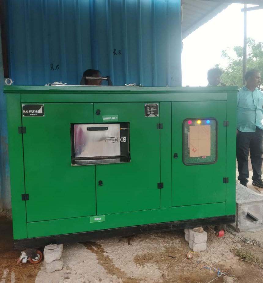 Composting machine