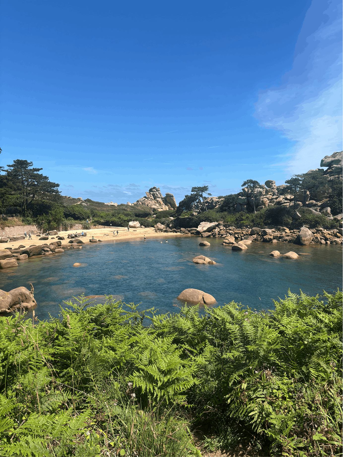 vue sur Perros Guirec