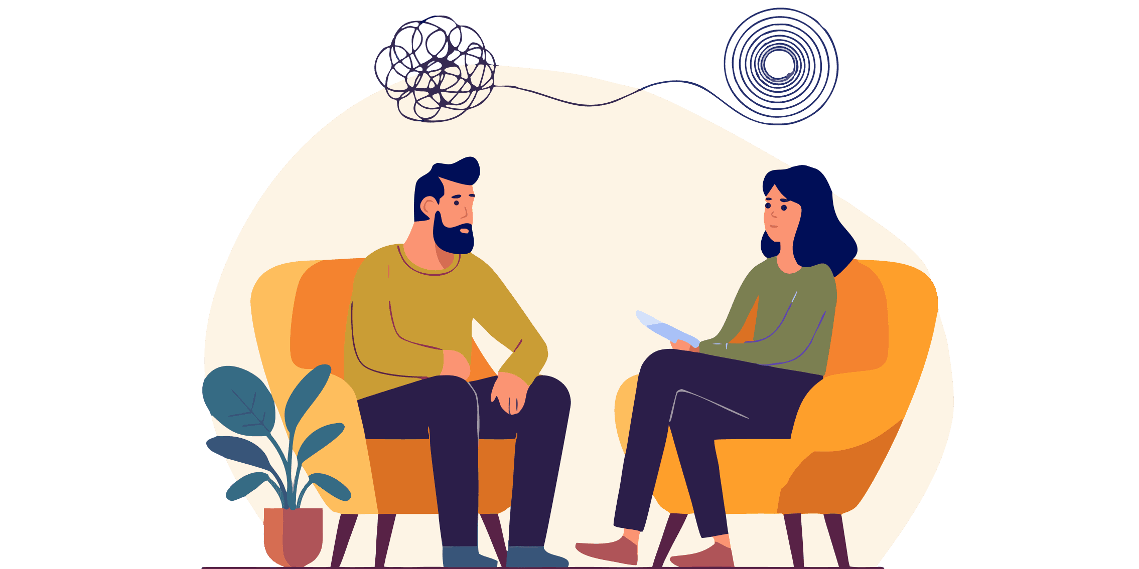 A blank white card resting on a softly draped rust-colored fabric atop a beige quilted surface.