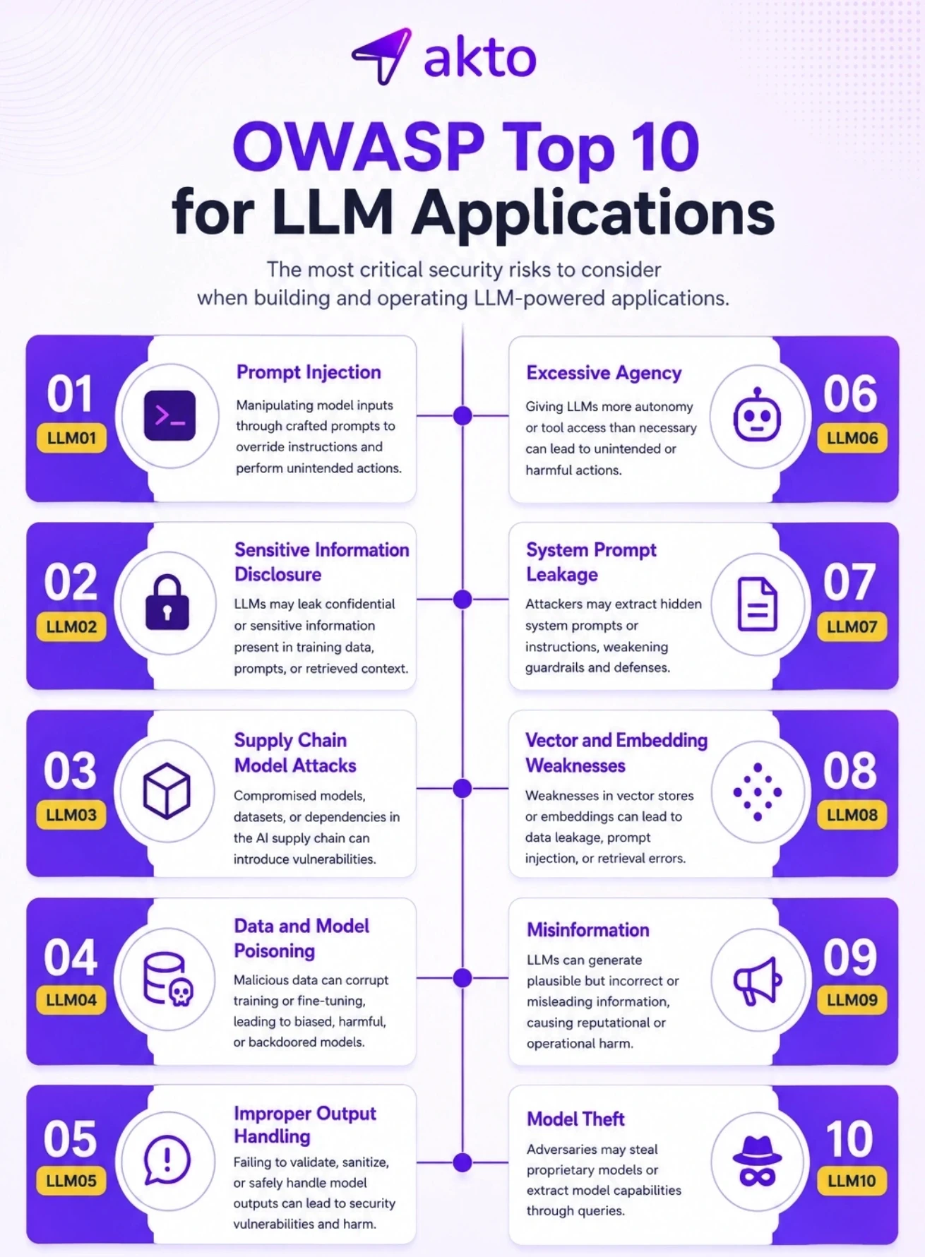 OWASP Top 10 Risks for LLM Applications