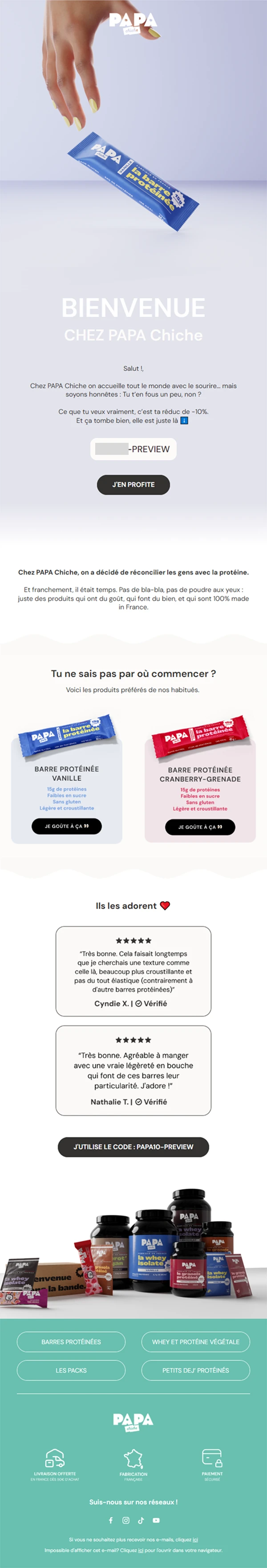 Email PAPA Chiche