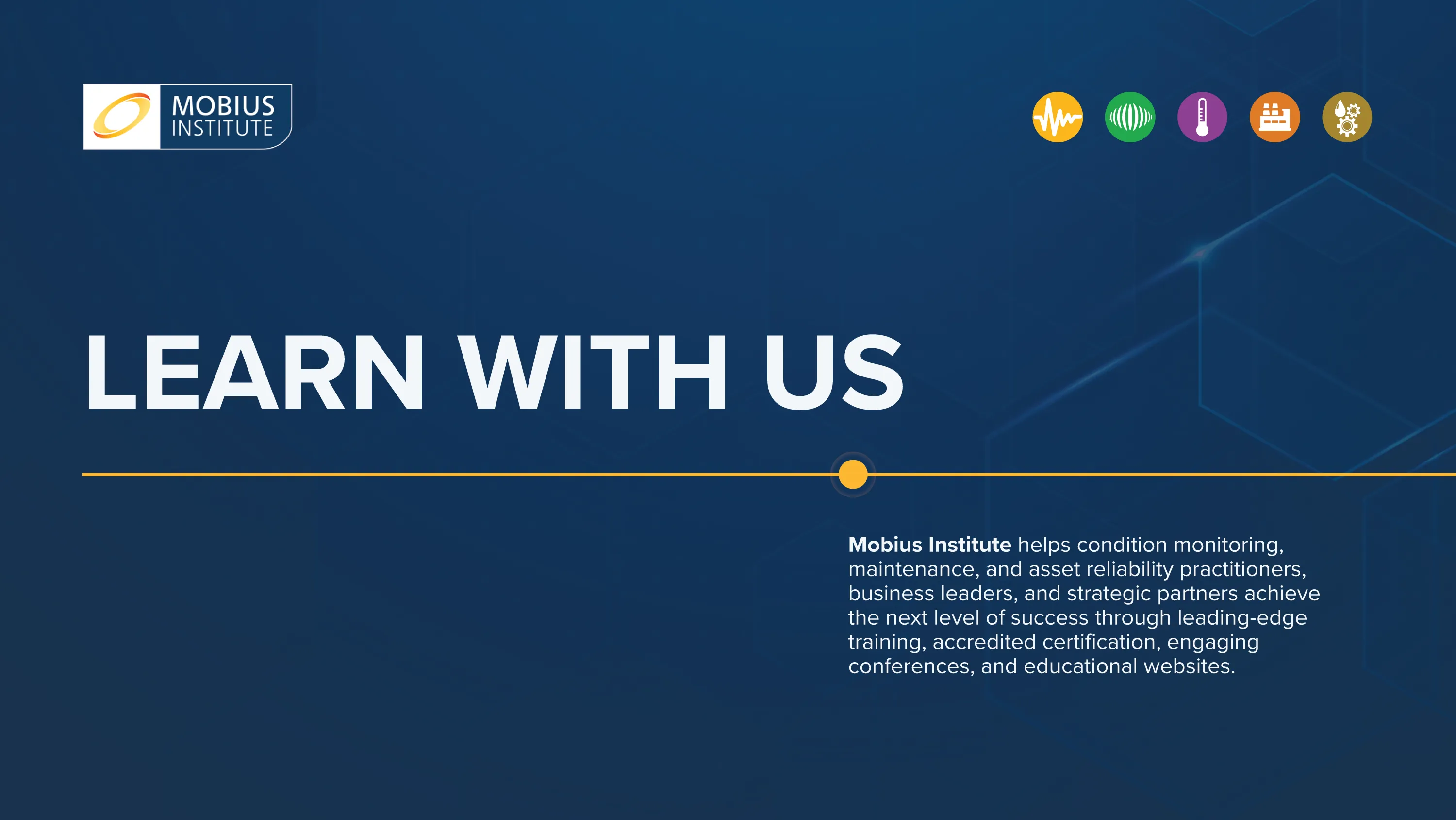 Presentation design for Mobius Institute training programs