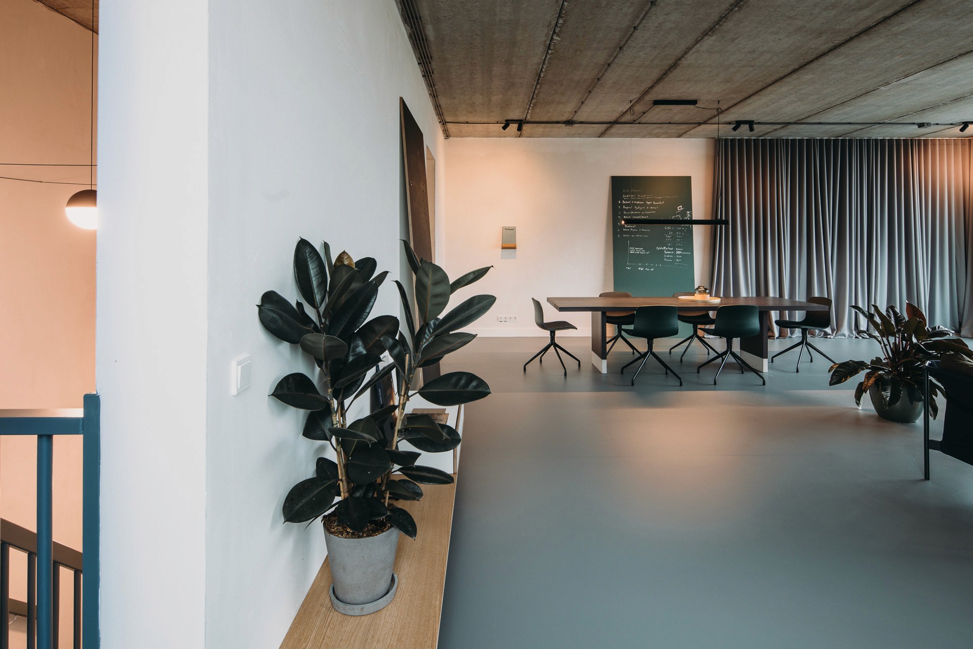 Interior photo of the office space of Wellwood