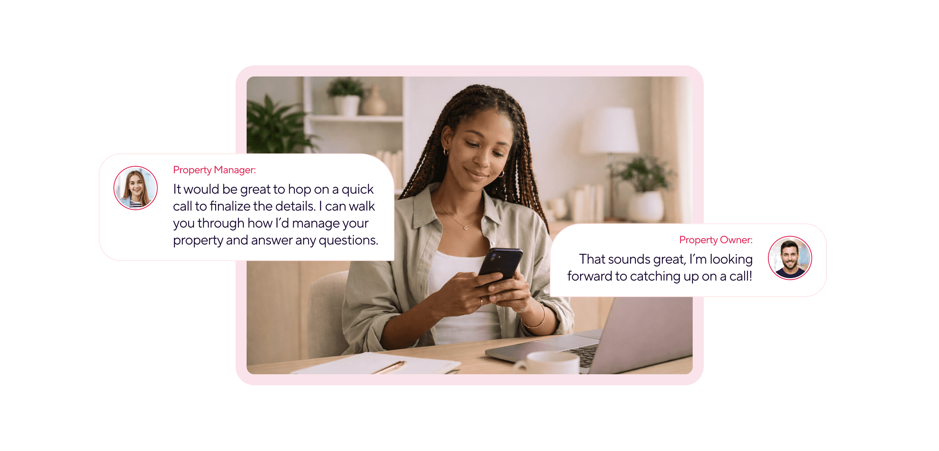 Pre-programmed, AI-detected answers