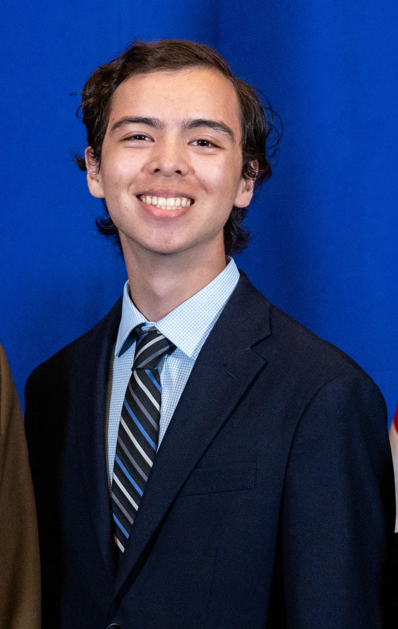 Portrait of portfolio creator – front view