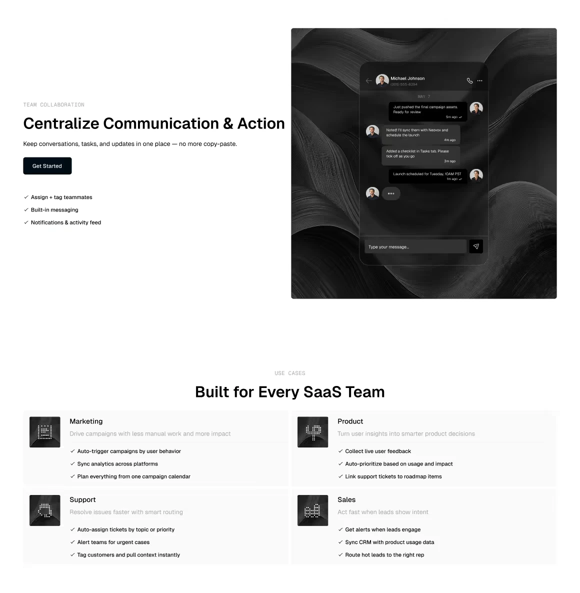 SaaS Framer Template