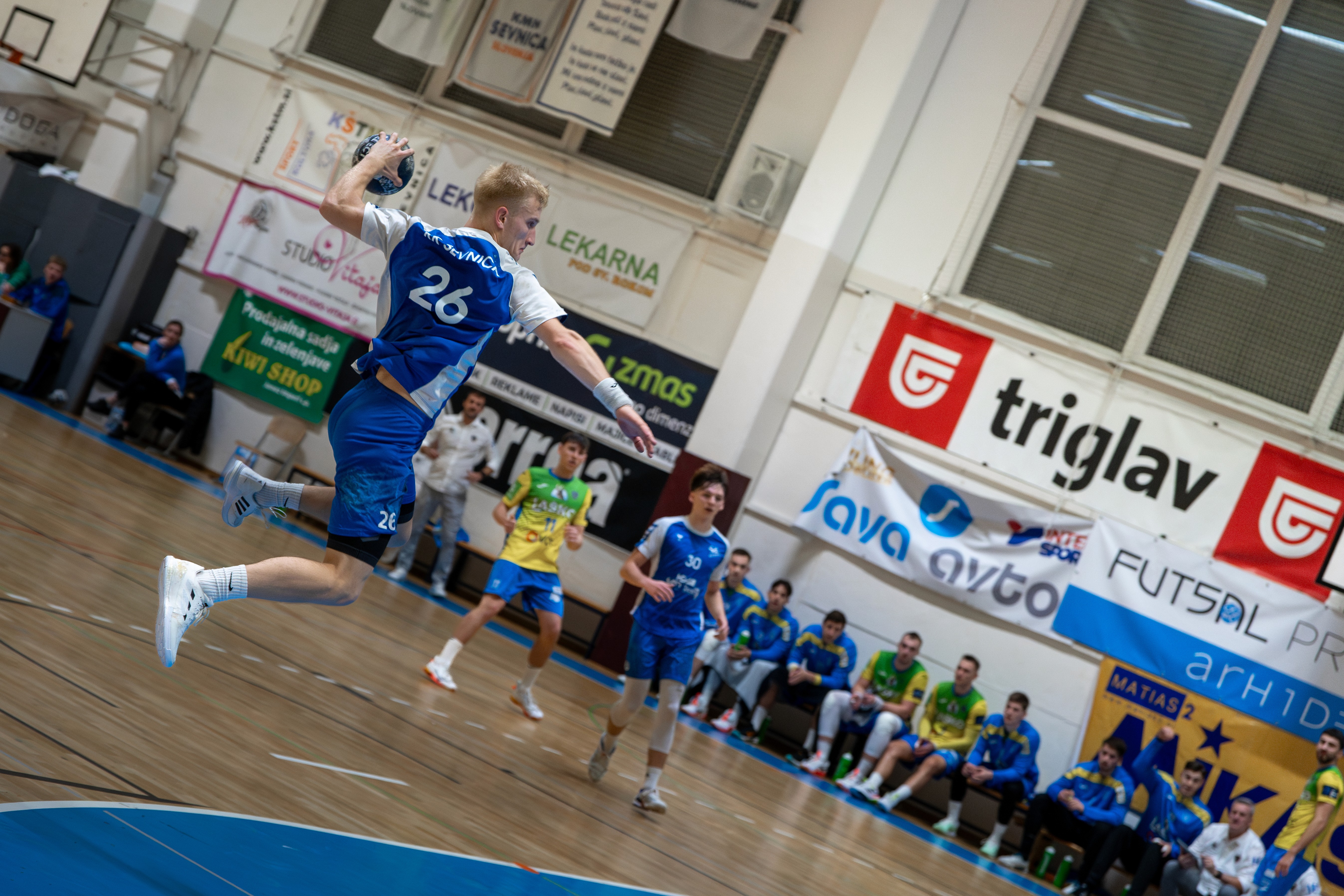 RK Sevnica fans cheering