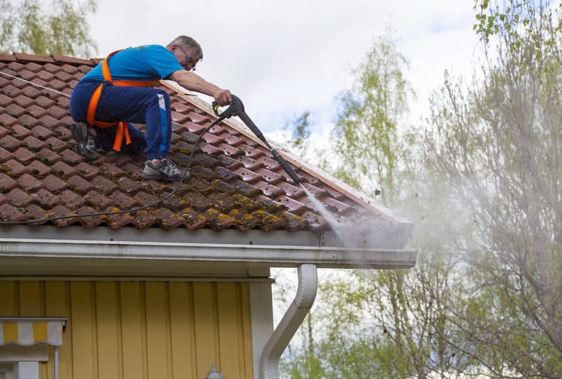 roof cleaning