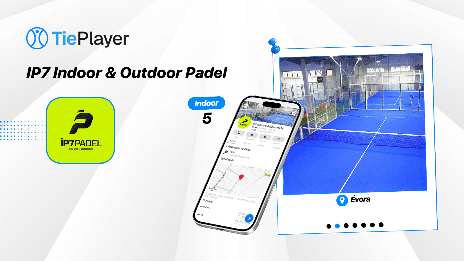 Book a padel court at IP7 Indoor & Outdoor Padel