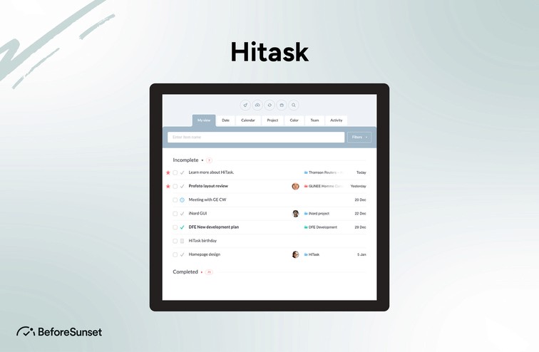 Hitask