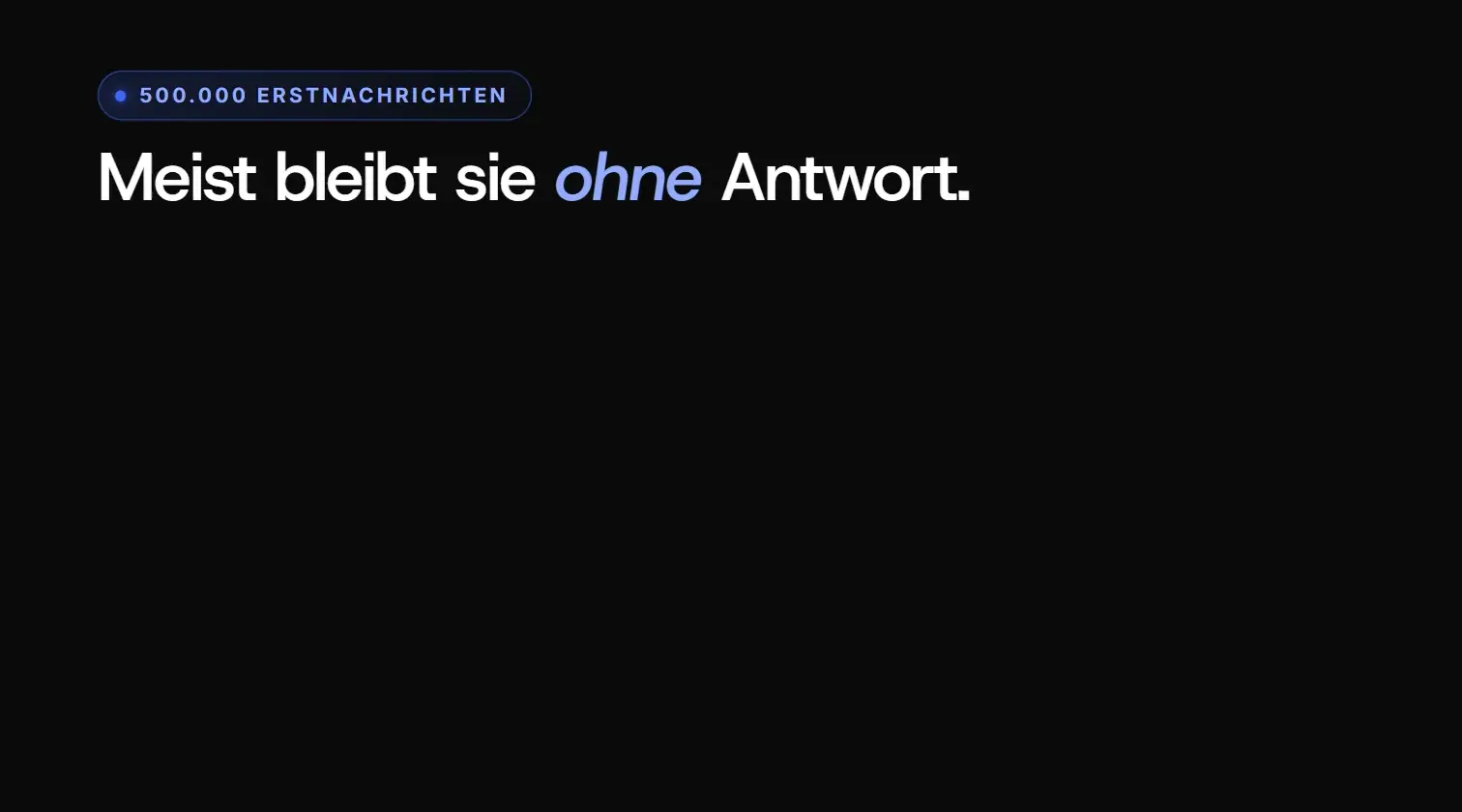 Animation: Auswertung von 500.000 Erstnachrichten auf OkCupid: nur 32 Prozent bekommen eine Antwort, optimale Länge 200 Zeichen