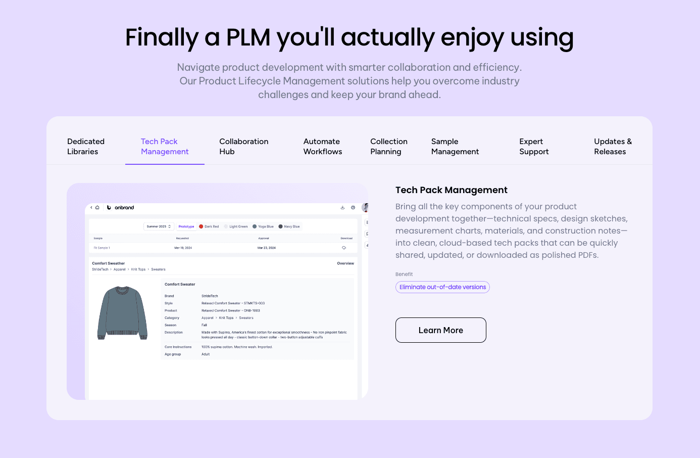 Onbrand PLM
