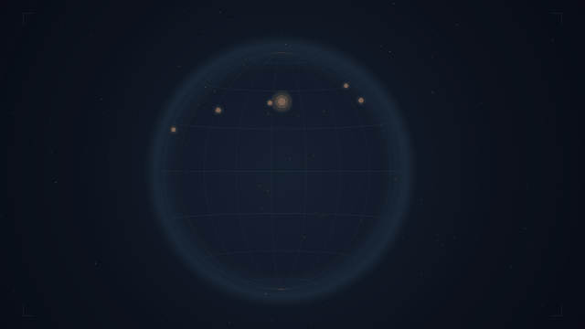 Animated editorial illustration for a blog post about reliability in video production. A wireframe globe slowly rotates against a deep navy starfield as golden flight path arcs progressively draw themselves between city nodes scattered across the surface. Tiny triangular indicators glide along the routes. City dots pulse with warm glows upon arc arrival. A soft cyan atmospheric limb glow breathes along the globe's edge while distant stars twinkle. Corner registration marks and film grain complete the premium editorial look.