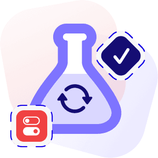 Industry blueprint biotech lab automation icon