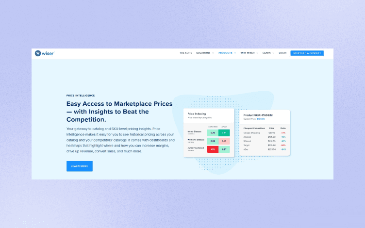 wiser dashboard