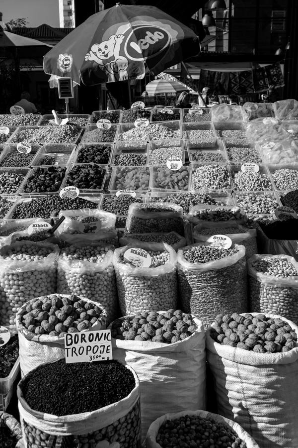 Tirana markets in Albania fly in by private jet - Blloku neighbourhood hipster hub