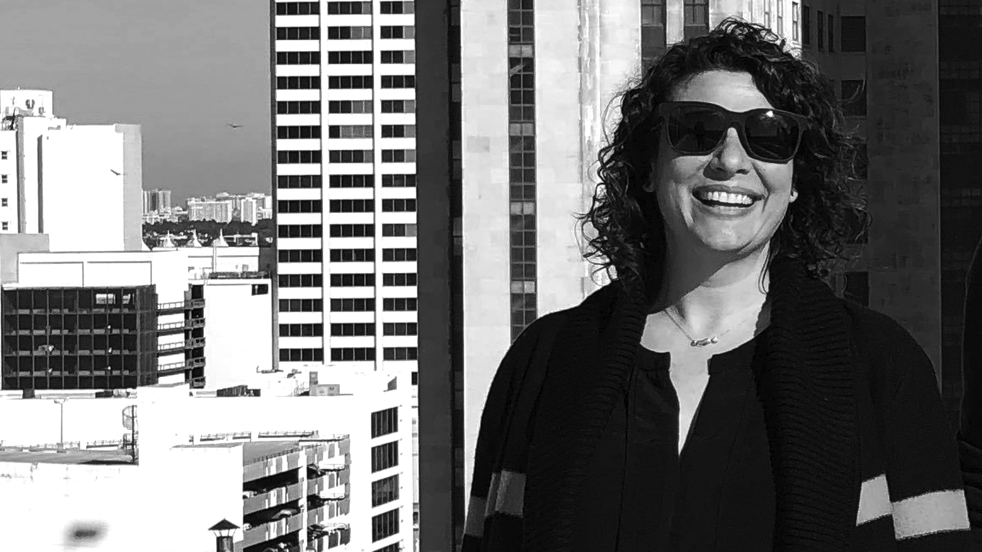 Melissa Gorman on rooftop