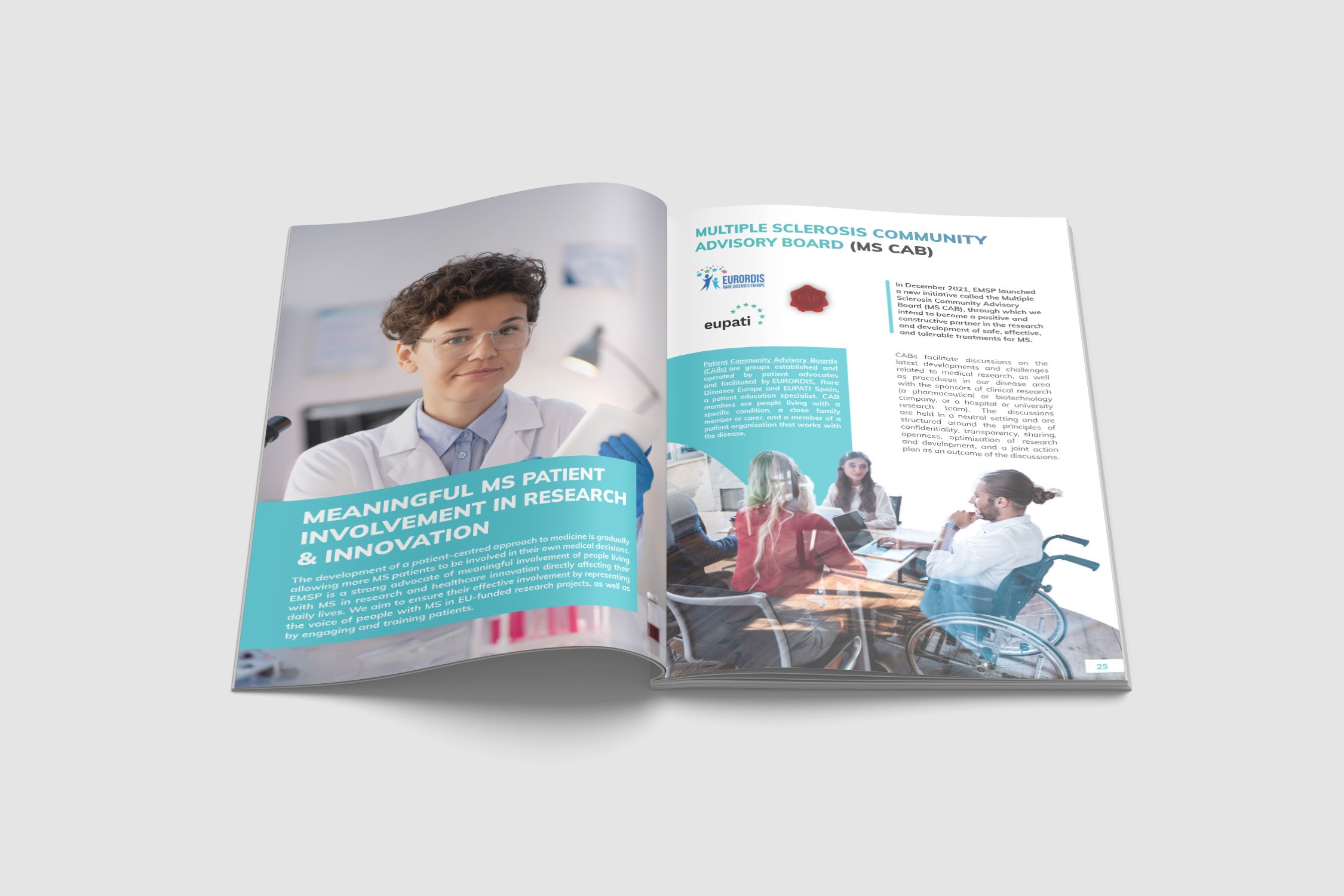 EMSP Annual Report 2021 Printed Spread