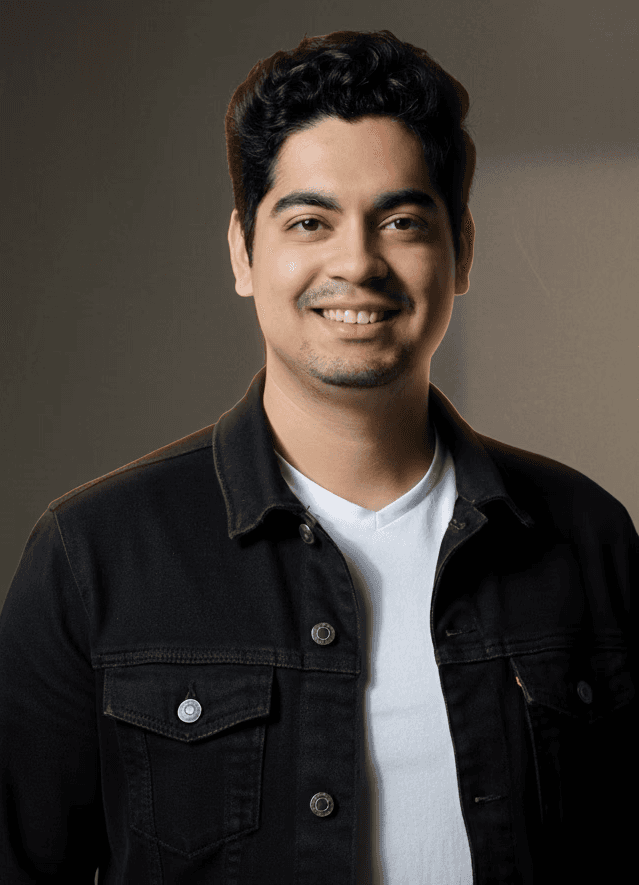 Portrait of portfolio creator