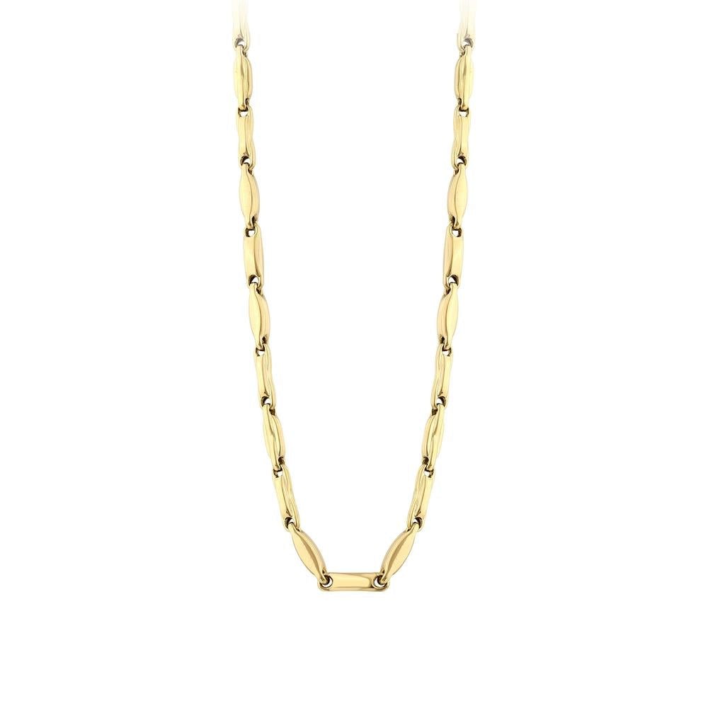 Assos 14 Ayar Altın 23.6 İnç Şık Zincir Kolye Modeli