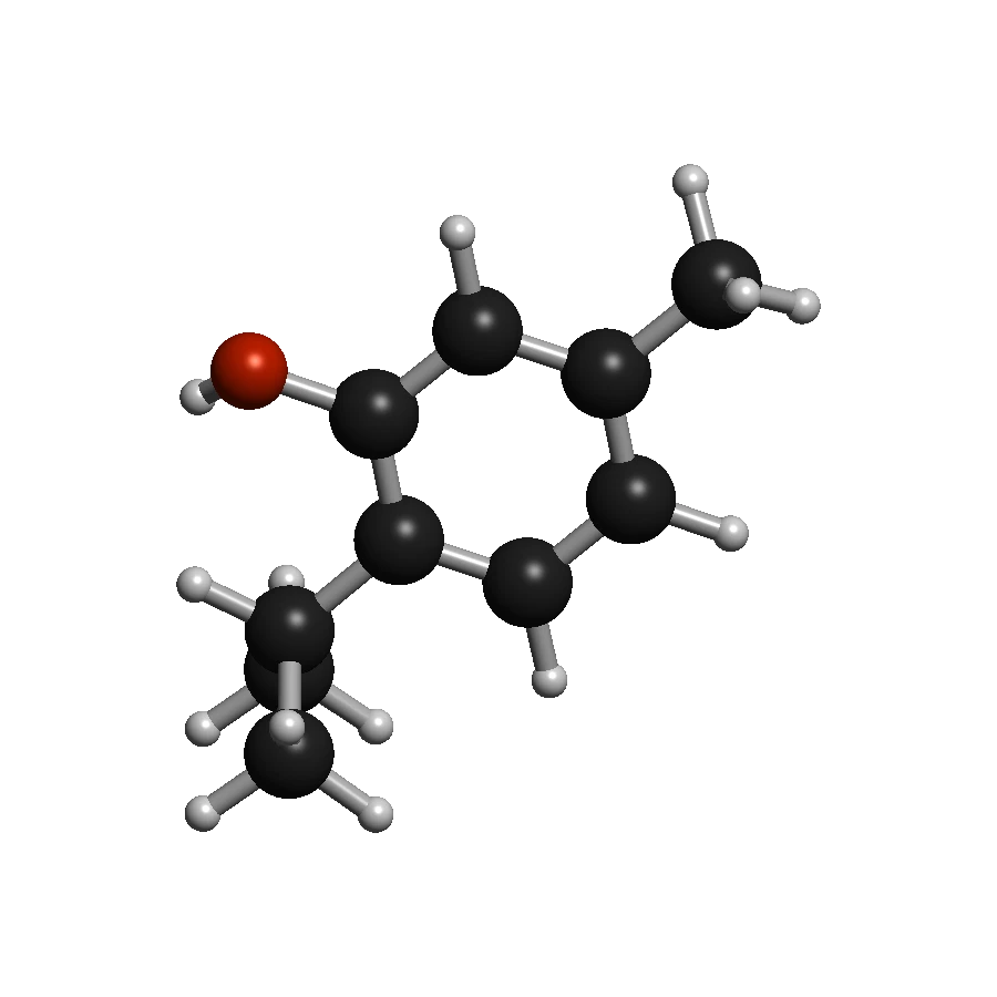 Thymol molecular structure