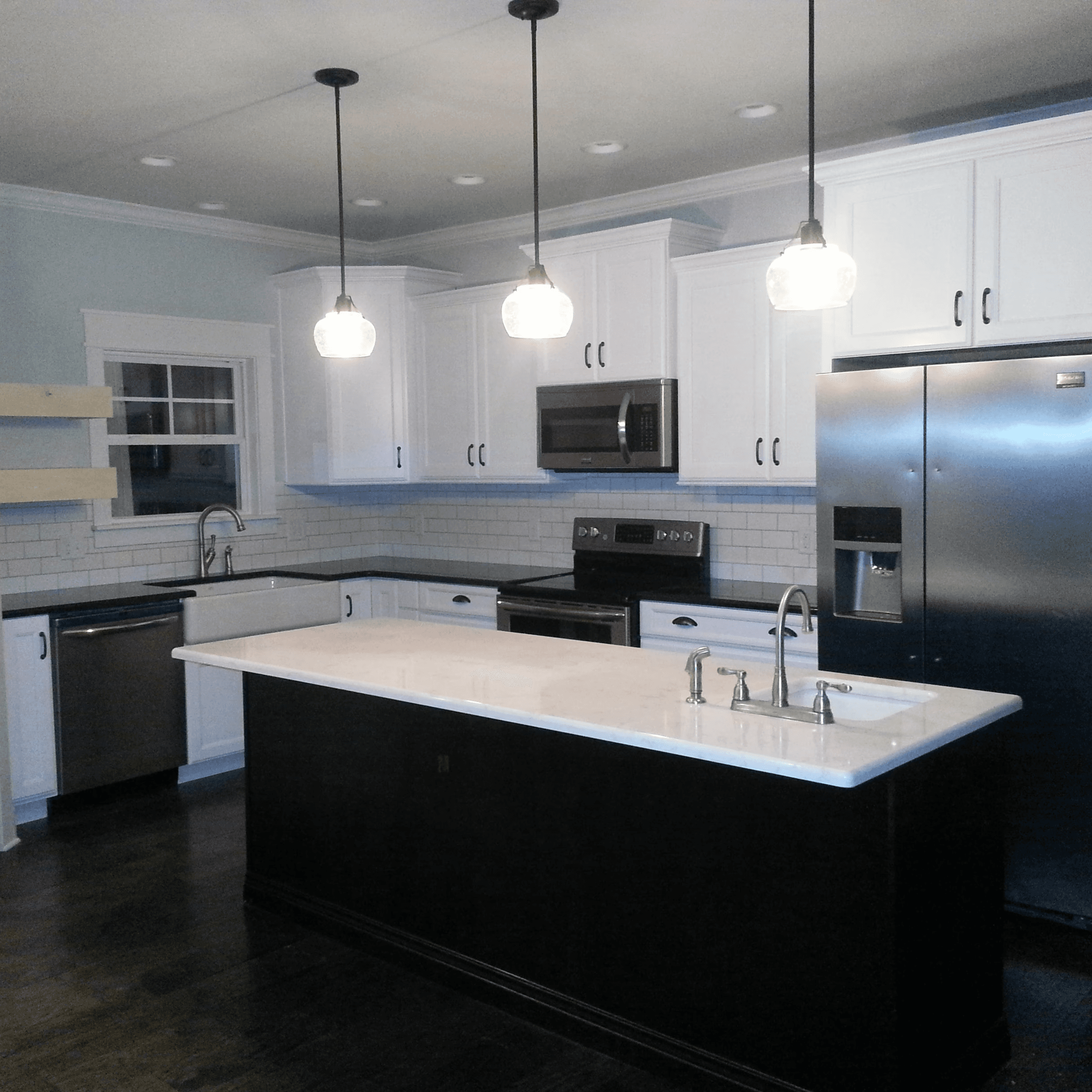 renovated kitchen