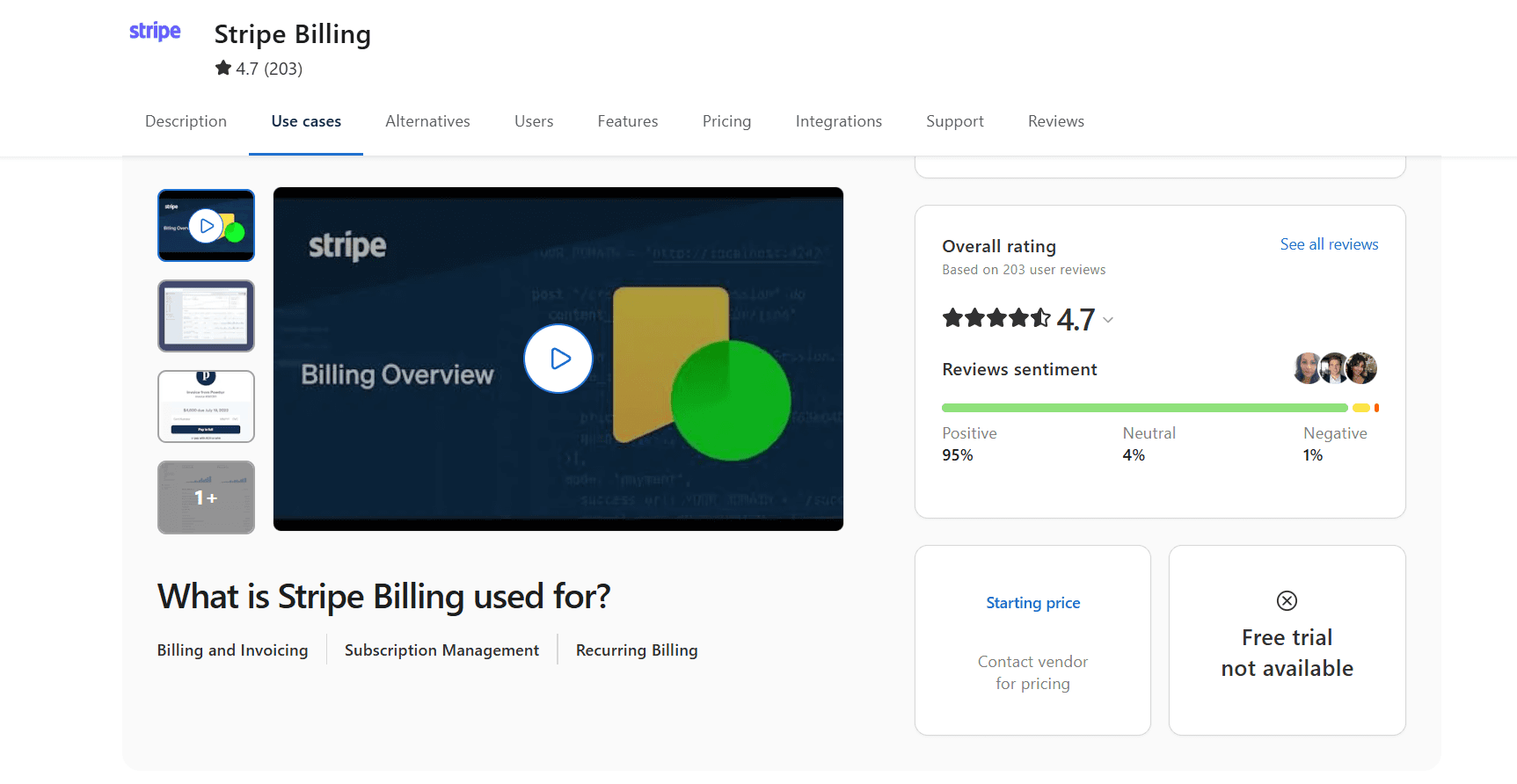 Capterra's review