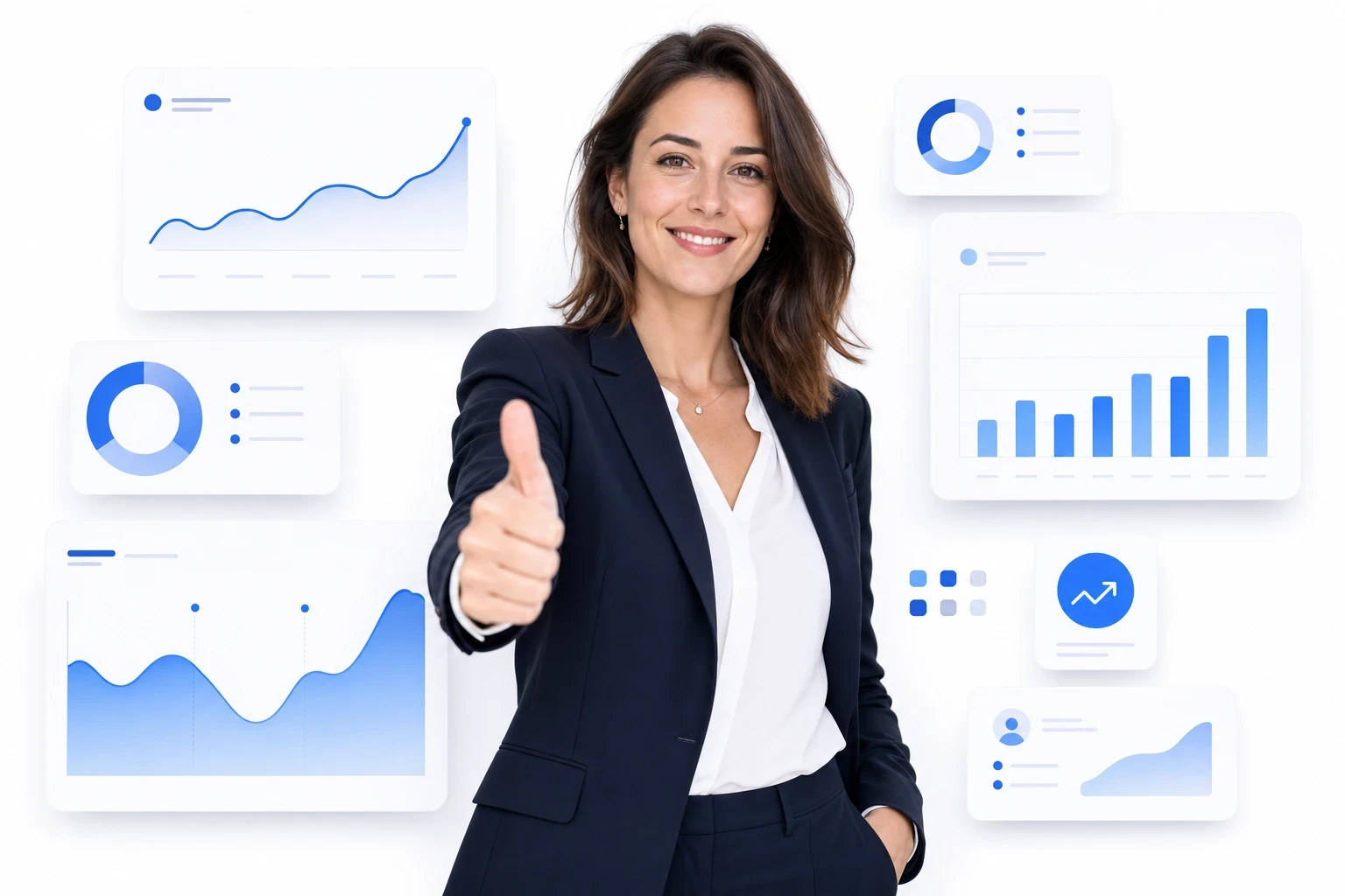 Professionnel souriant illustrant les engagements de qualité et de réactivité de Loiretel