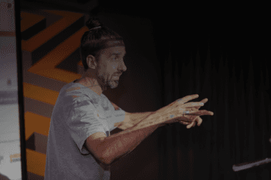 Bespoke-branded welcome signage at entry