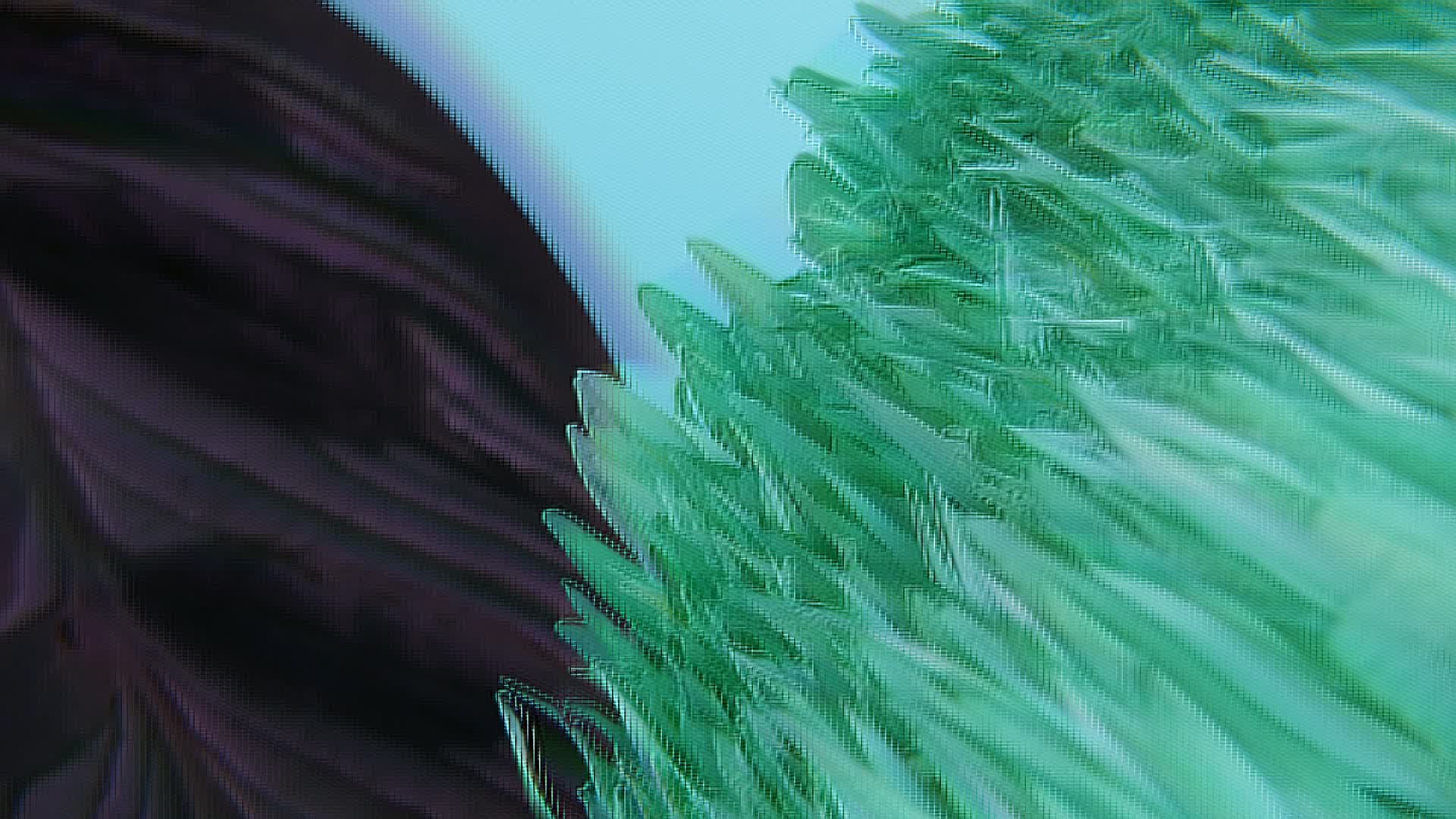 décor végétale minimaliste en 3D