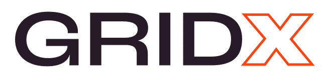 Gridx logo.