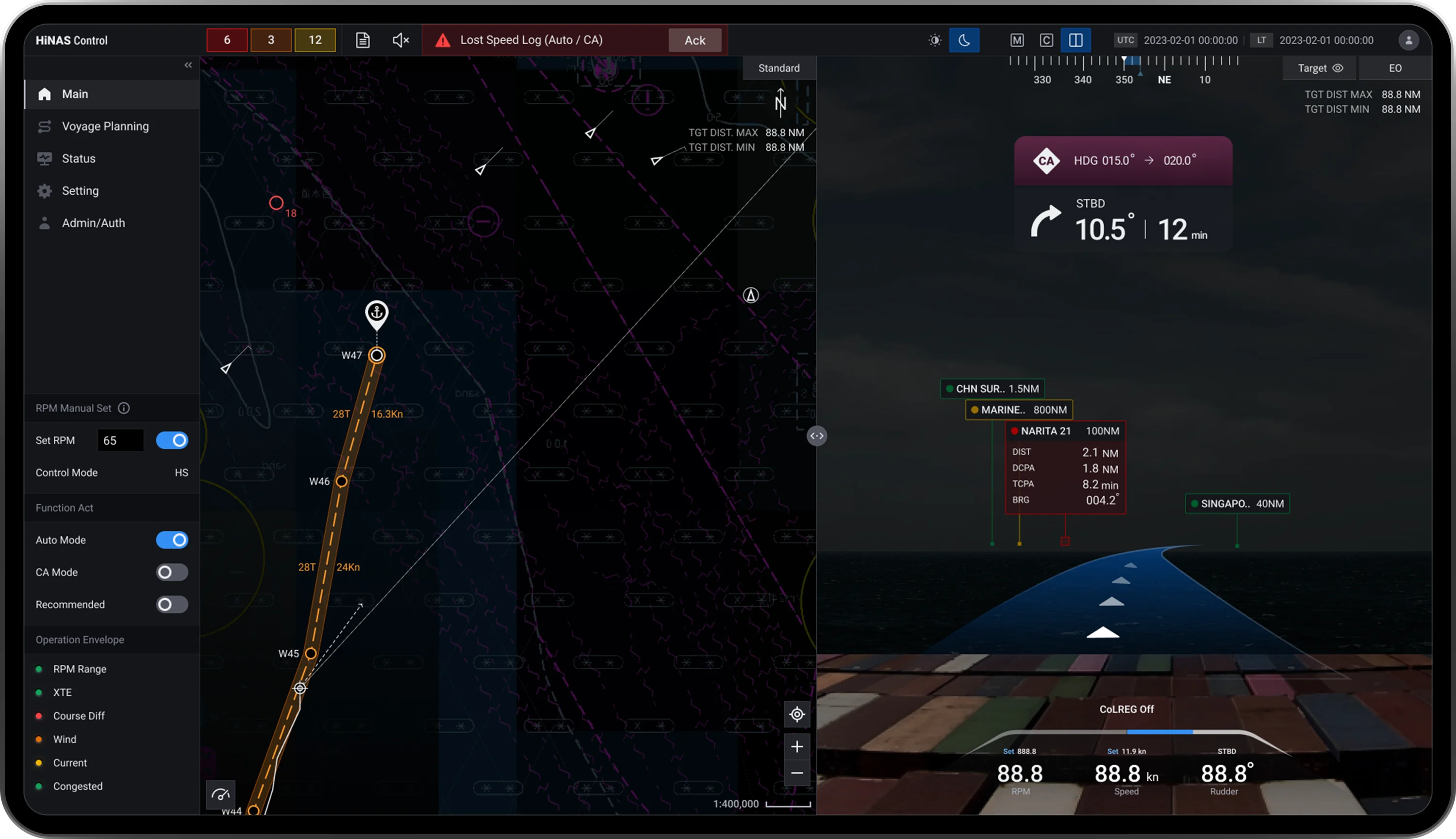 Close-up of a dark green leaf showing its textured surface and central vein against a muted background.