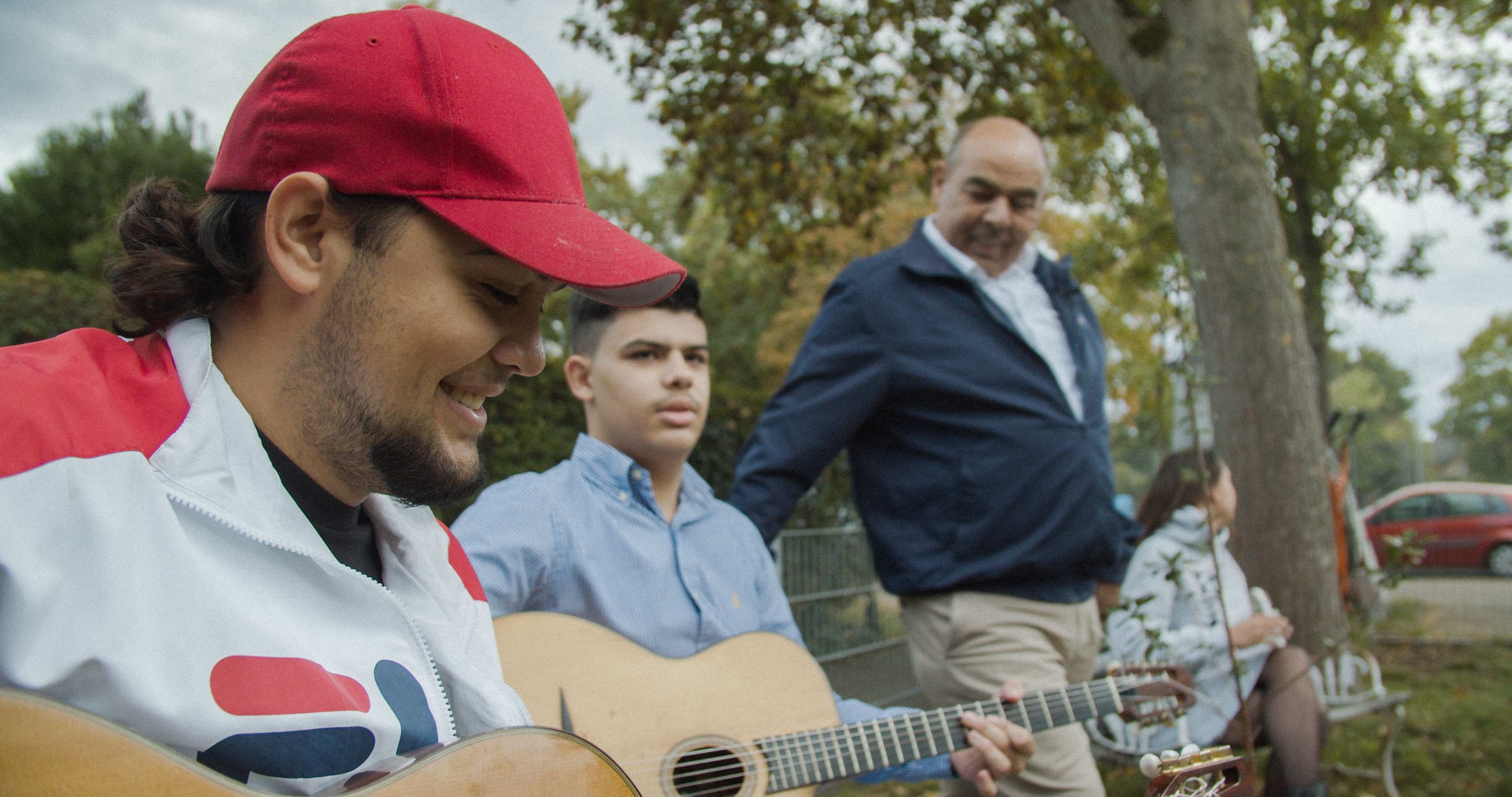Streetside billboard with flyposters of the Batch.Works brand and illustrations