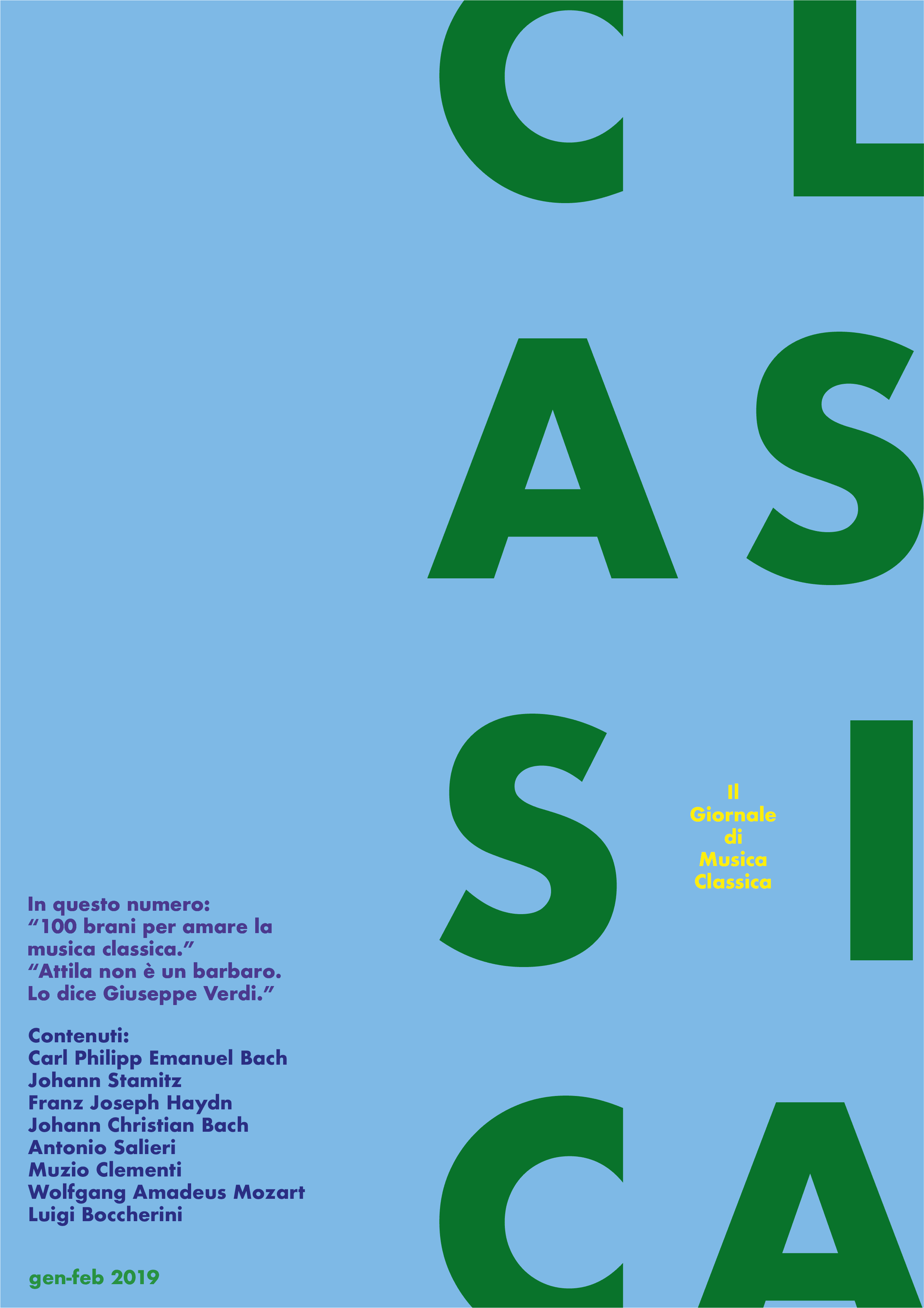 Classica magazine cover concept 07