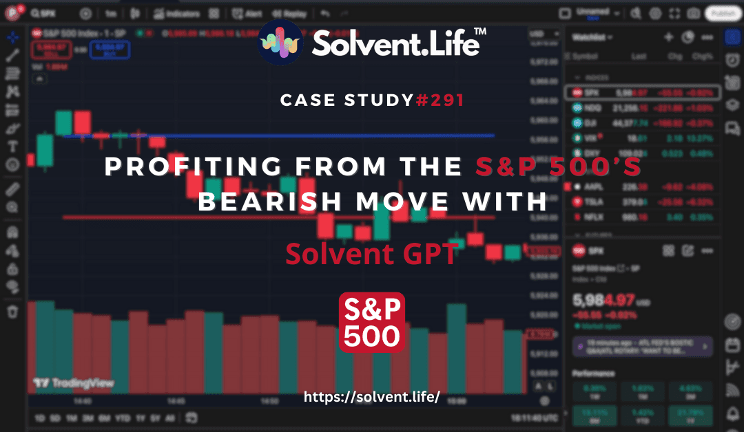 S&P 500 IntraDay Trade