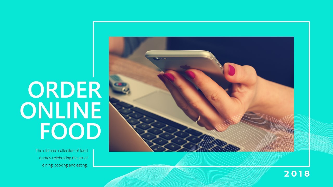 Engaging Visual for Online Food Ordering