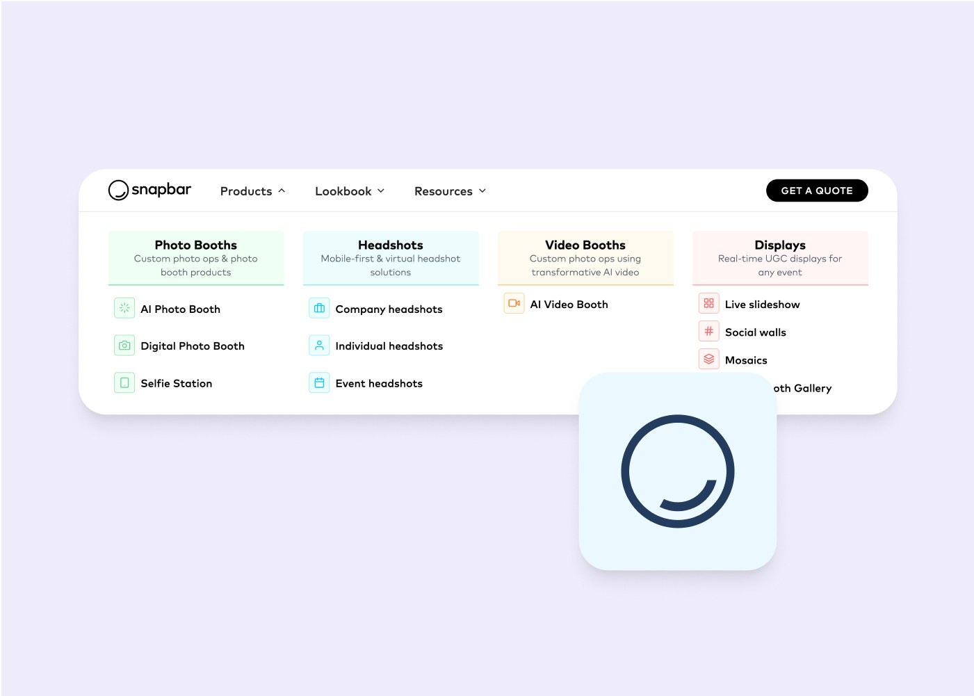 Snapbar Studio Headshot platform interface design